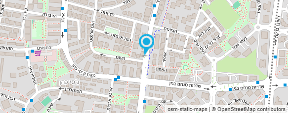 מפת הגעה אל itzikio2u לצאת לחופש