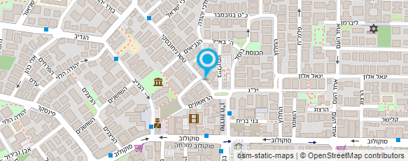 מפת הגעה אל ד"ר מנועלה סורנה רייכמן