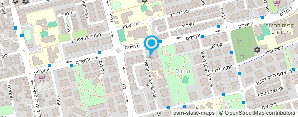 מפת הגעה אל יקיר גיזום וכריתת עצים