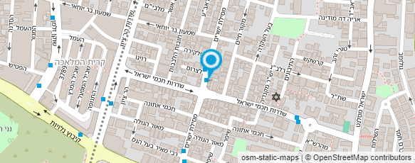 מפת הגעה אל קפה גצל