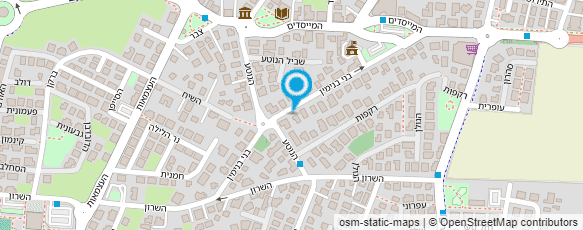 מפת הגעה אל בא לי פרי-מגשי אירוח