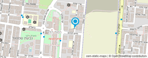 מפת הגעה אל גן הדס