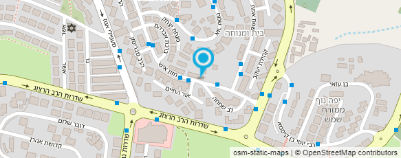 מפת הגעה אל מוריה מימון