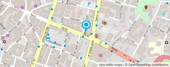 מפת הגעה אל פיצה שמש נתניה