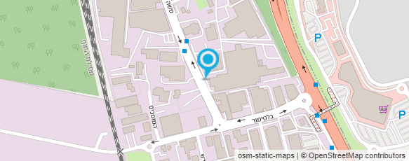 מפת הגעה אל אליס שיווק והפצת מוצרי קוסמטיקה