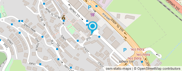 מפת הגעה אל מרכז הקודש