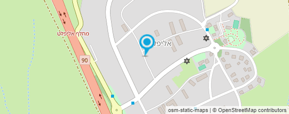 מפת הגעה אל ש.א ציוד כבד