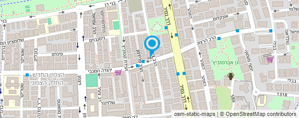 מפת הגעה אל אורן טובול עיצוב שיער מפת הגעה אל אורן טובול עיצוב שיער