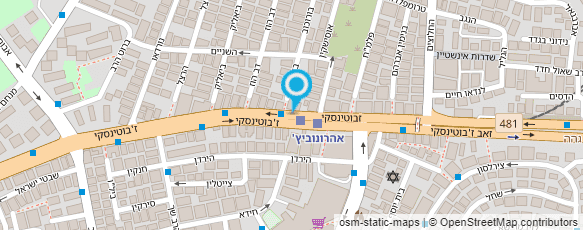 מפת הגעה אל פיצה הולייווד מפת הגעה אל פיצה הולייווד