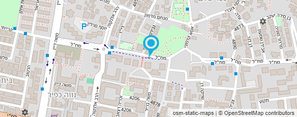 מפת הגעה אל לירון כהן סטודיו לעיצוב שיער