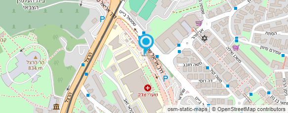 מפת הגעה אל בית חולים שערי צדק-הריון בסיכון גבוה