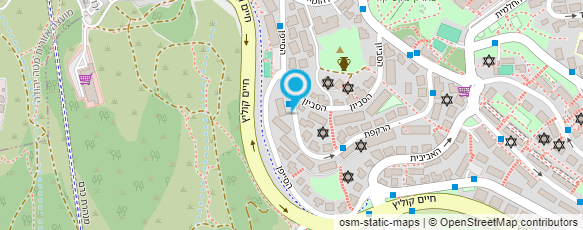 מפת הגעה אל אבן-רם ליקרים