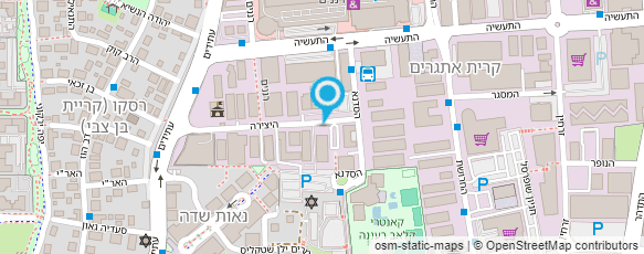 מפת הגעה אל ס.ב. קניון הדפוס בע"מ