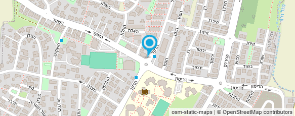 מפת הגעה אל אלמוג בוסקילה עיצוב שיער