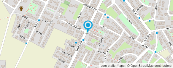 מפת הגעה אל בבקה עיצוב והפקת אירועים