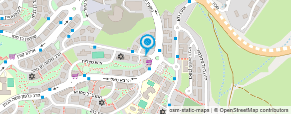 מפת הגעה אל אסף זוהר עיצוב שיער מפת הגעה אל אסף זוהר עיצוב שיער