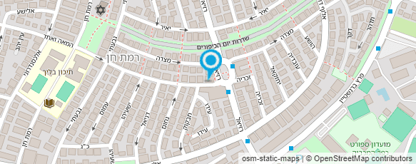 מפת הגעה אל כיכר הפרי והירק