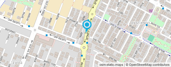 מפת הגעה אל אוריאל-דדון חנן