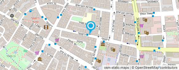 מפת הגעה אל לבונה קוסמטיקה טבעית וארומתרפיה