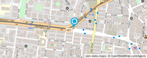 מפת הגעה אל מש-דן תחבורה והיסעים בע"מ