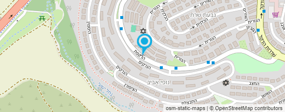 מפת הגעה אל מש-דן תחבורה והיסעים  בע"מ