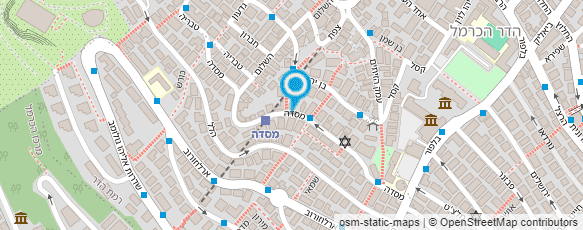 מפת הגעה אל עאש עבודות בניה