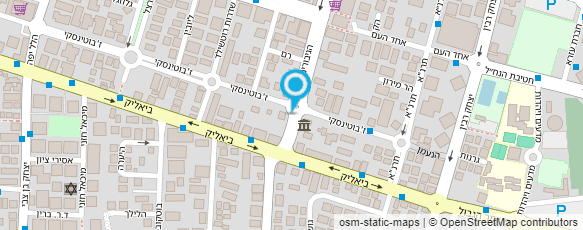 מפת הגעה אל החברה להגנת הטבע - סניף חדרה