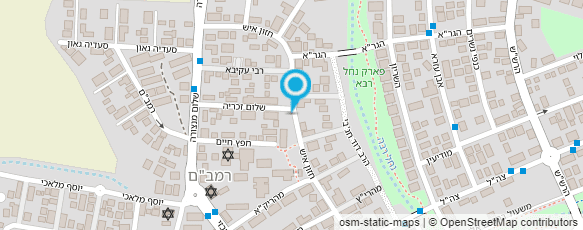 מפת הגעה אל דודי בראון עיצוב שיער