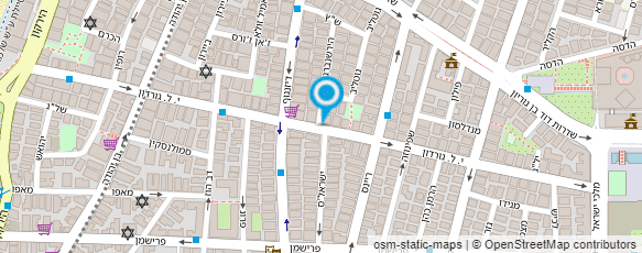 מפת הגעה אל עיצוב שיער גוונים