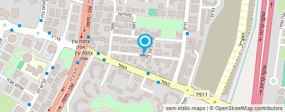 מפת הגעה אל חנה בוכריס מעצבת שיער מפת הגעה אל חנה בוכריס מעצבת שיער