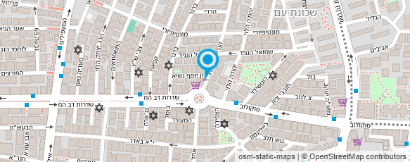 מפת הגעה אל סופר עמנואל