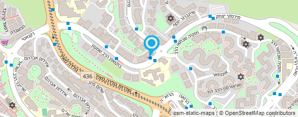 מפת הגעה אל ד"ר פרידקין מיכאל