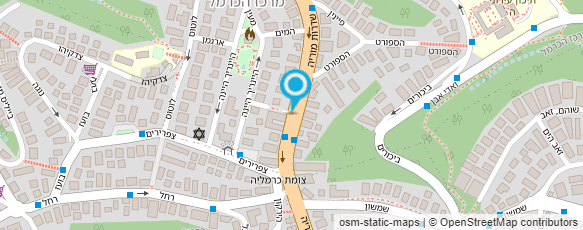 מפת הגעה אל ד"ר וולדמן ג'ון