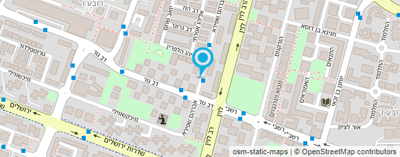 מפת הגעה אל ד"ר חנני מיכאל