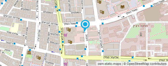 מפת הגעה אל נט ארכיטקטס netarchitects