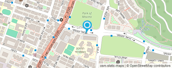 מפת הגעה אל ד"ר דבינה שרה פרידמן