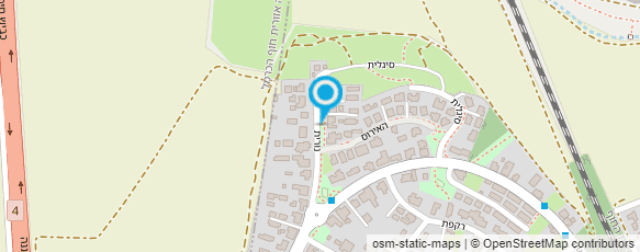 מפת הגעה אל סלון אילנית