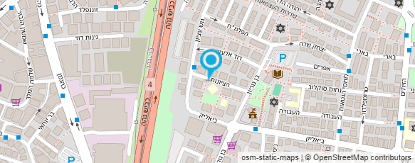 מפת הגעה אל גן חרוב