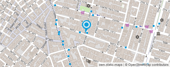 מפת הגעה אל מירי סידור וארגון בתים