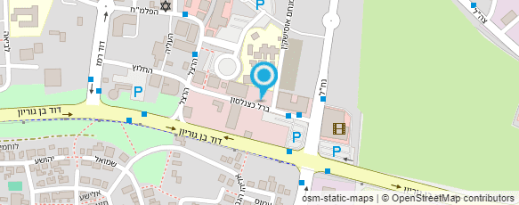 מפת הגעה אל עו"ד גבאי יוסף מפת הגעה אל עו"ד גבאי יוסף