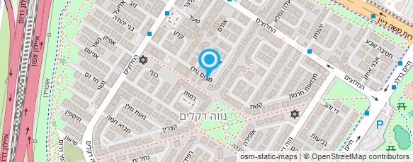 מפת הגעה אל פינוק ורוגע