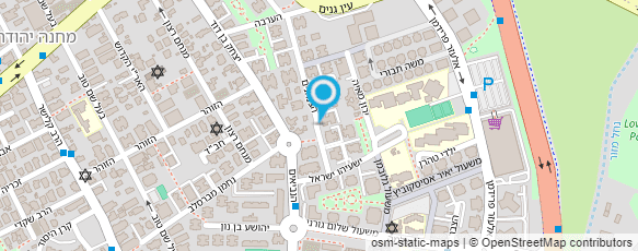 מפת הגעה אל דניאל כנאפה בר מתוקים