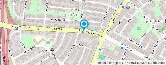 מפת הגעה אל ד"ר יורם באך