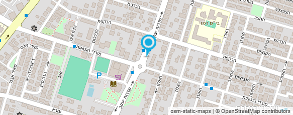 מפת הגעה אל פירות וירקות בכיכר