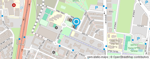 מפת הגעה אל גן יערה