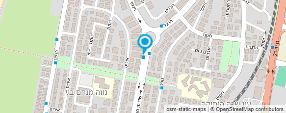 מפת הגעה אל חיים מריע עיצוב שיער