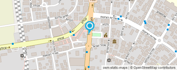 מפת הגעה אל יריב חן - עיצוב שיער