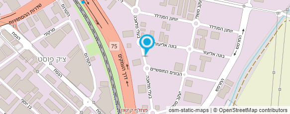 מפת הגעה אל יוניברסל משאיות ישראל- מרכז מכירות בע"מ