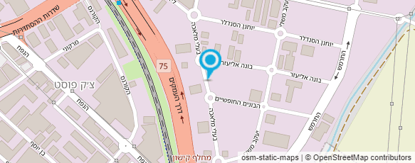 מפת הגעה אל יוניברסל משאיות ישראל- מרכז שרות בע"מ