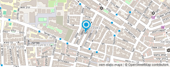 מפת הגעה אל אור החיים menny's